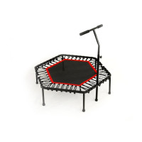 Фитнес батут для джампинга с ручкой FitTop-040D (до 120кг, D100см) FitTop