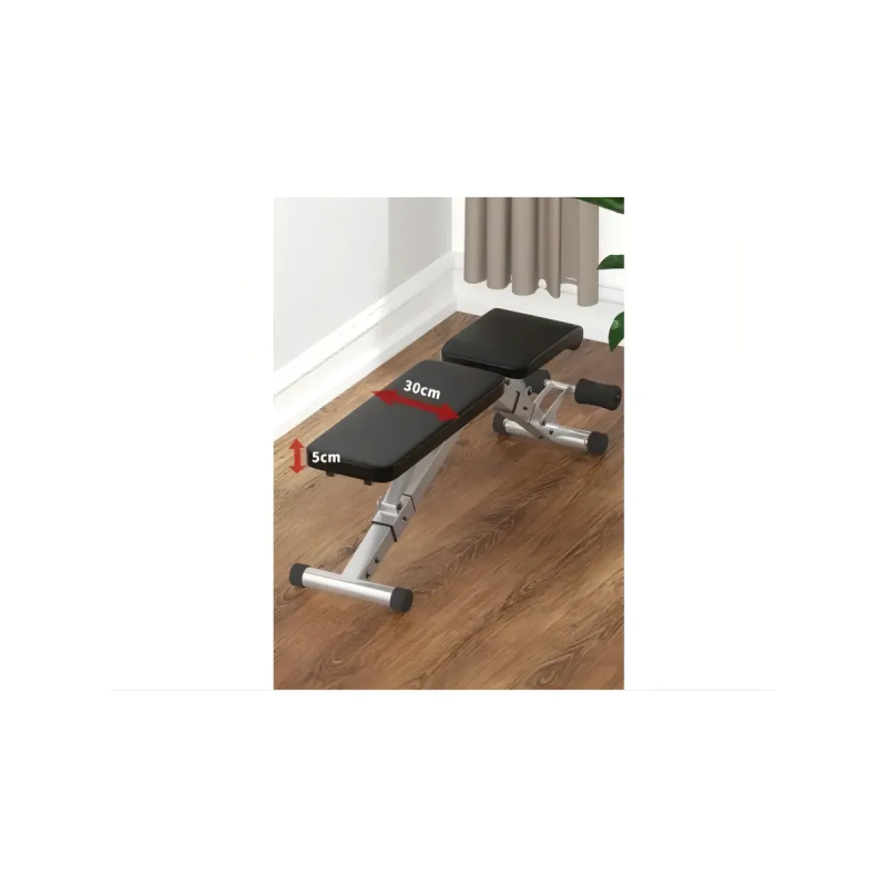 Силовая скамья FitTop FT-AC5001 с упором для ног, регулируемая, складная