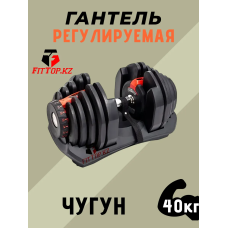 Гантель регулируемая FitTop FT-D040 40кг (1шт)
