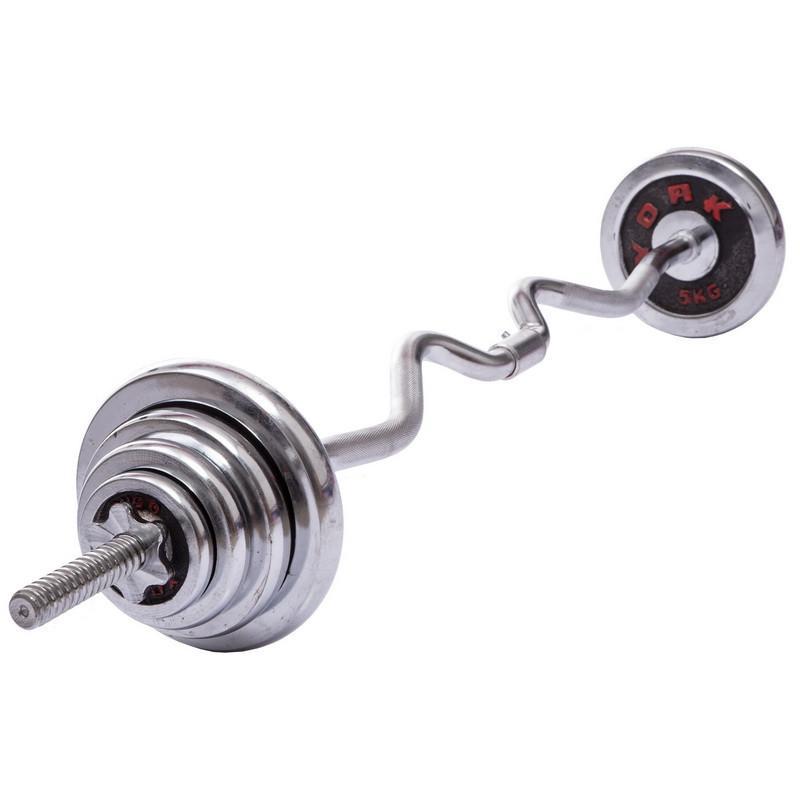 Набор гантелей в кейсе FitTop York Fitness 4в1 55кг