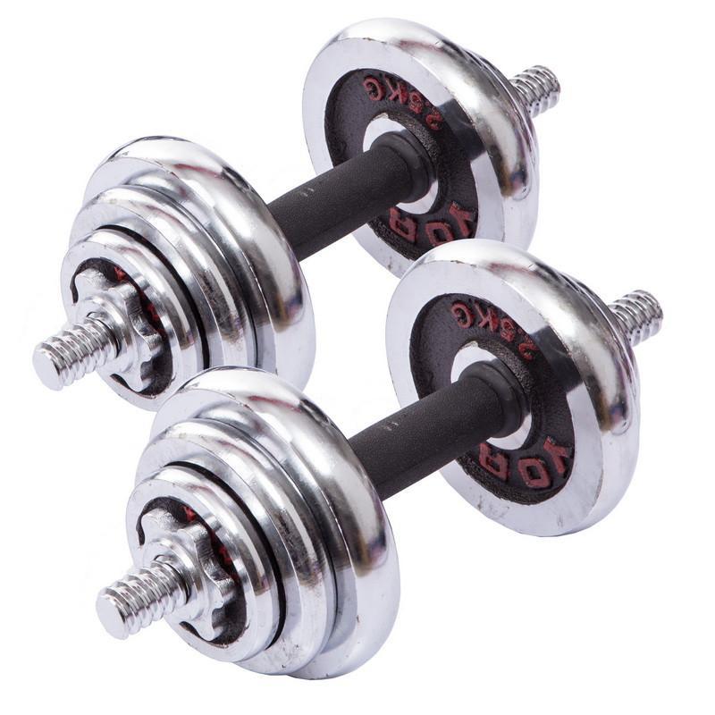 Набор гантелей в кейсе FitTop York Fitness 4в1 55кг