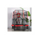 Батут каркасный детский FitTop T4F (d=140см, макс.вес 70кг)