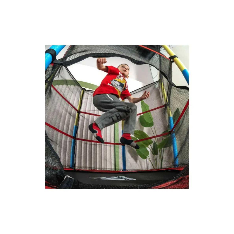 Батут каркасный детский FitTop T4F (d=140см, макс.вес 70кг)