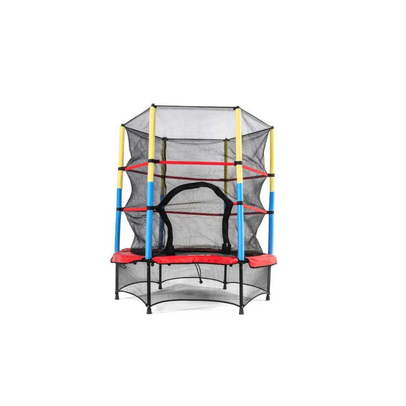 Батут каркасный детский FitTop T4F (d=140см, макс.вес 70кг)
