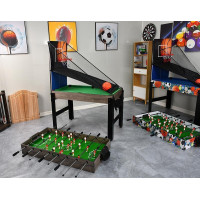 Игровой стол 5в1 FOLDABLE MULTIFUNCTIONAL TABLE(теннис,фут.,бильярд,аэрох.,баскет)