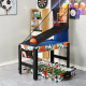 Игровой стол 5в1 FOLDABLE MULTIFUNCTIONAL TABLE(теннис,фут.,бильярд,аэрох.,баскет) Мультяшный этикетки